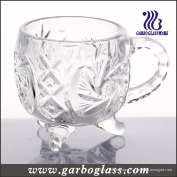 4oz Tea Drinking Glass Mug with 3-Foot (GB091804TY)